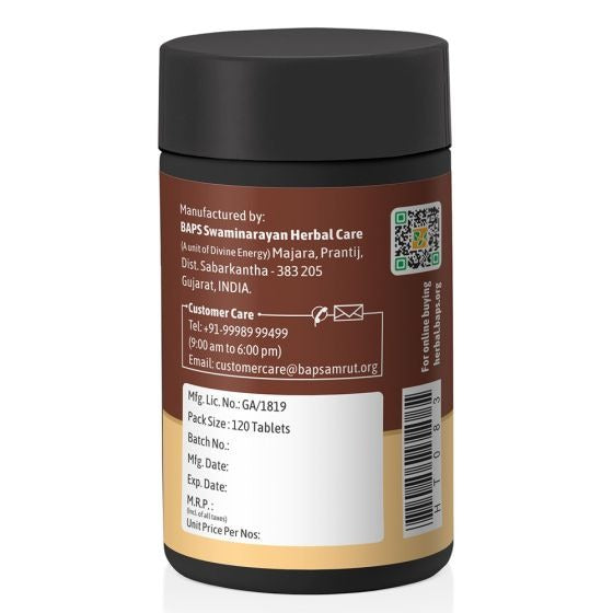 Baps Amrut Moringa (shigru) Tablets - 120 Tabs