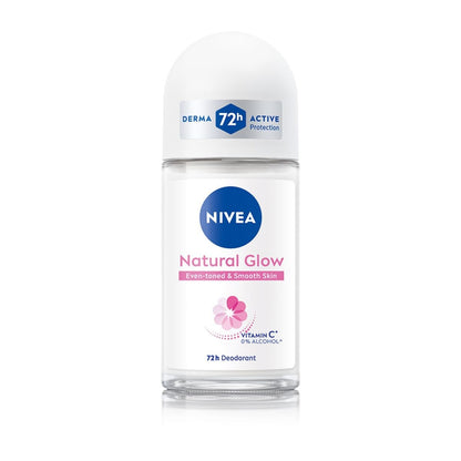 Nivea Natural Glow Smooth Skin Deodorant - 50 ml