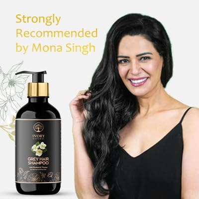 Ivory Natural Anti Grey Hair Shampoo - 200 ml