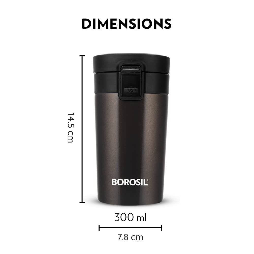 Borosil CoffeeMate Insulated Mug Mocha