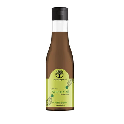 Wild Organic 100% Pure Neem Oil - 200 ml