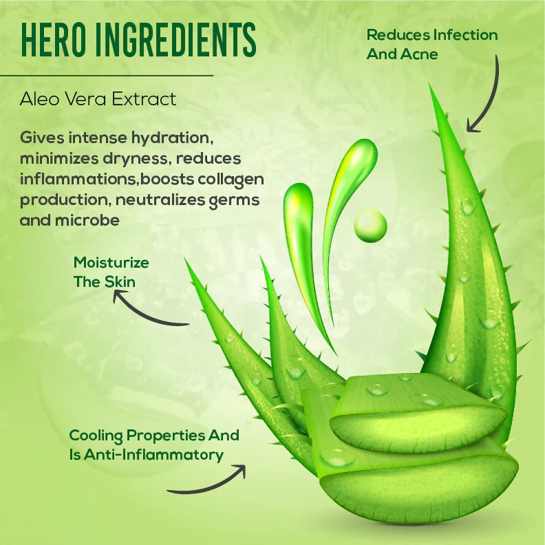 LuvYH Aloe Vera Face Massage Cream - 100g