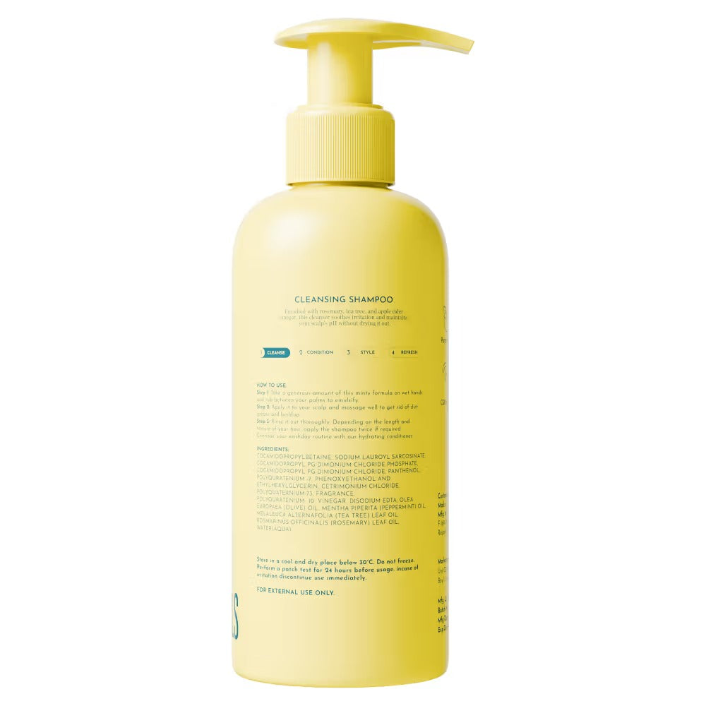 Fix My Curls Cleansing Shampoo for Curly Hair & Wavy Hair - 200 ml
