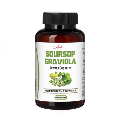 Alavi Soursop/graviola Leaves Capsules 500mg - 90 Capsules