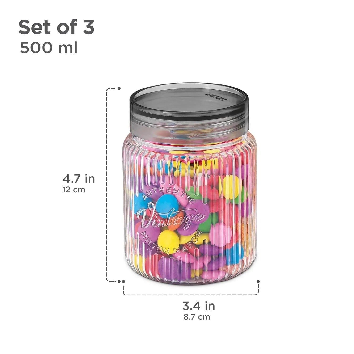 Milton Olive PET Jar