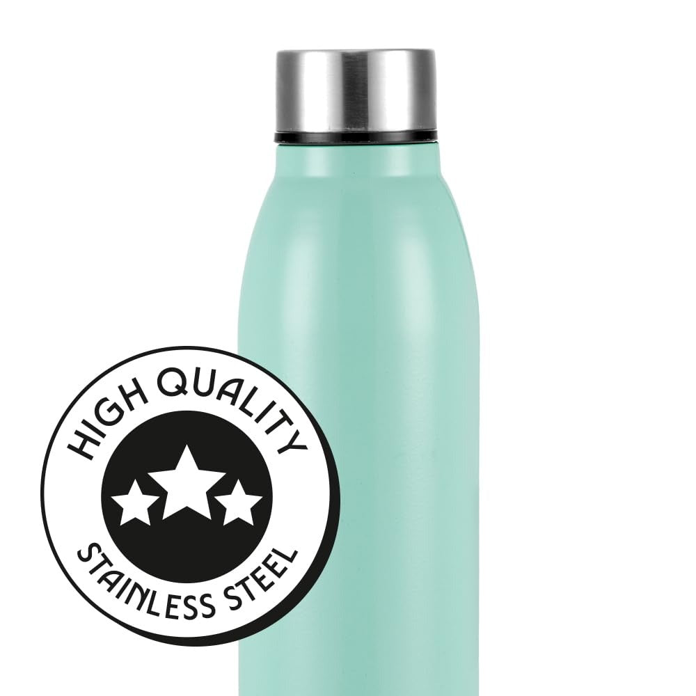 Borosil Glacier Stainless Steel Single Wall Bottle Jade 950ml