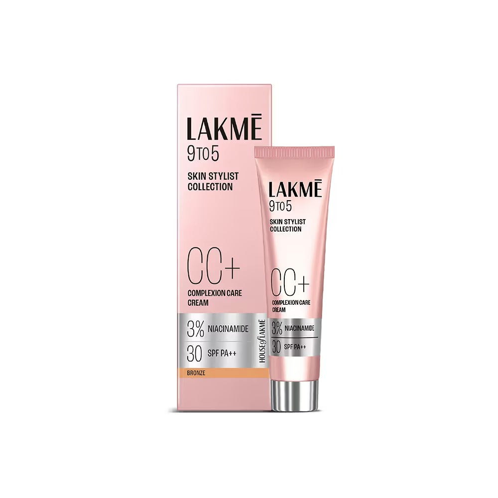 Lakme 9 to 5 Cc+ Complexion Care Cream SPF 30 Pa++ - 9 gms