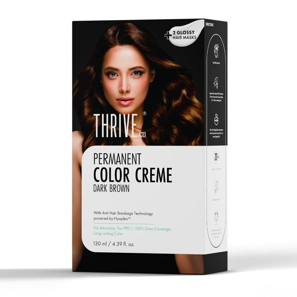 Thriveco Permanent Hair Color Creme - 130 ml