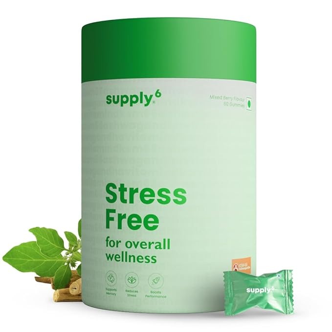 SUPPLY6 KSM-66 Ashwagandha - 60 Gummies