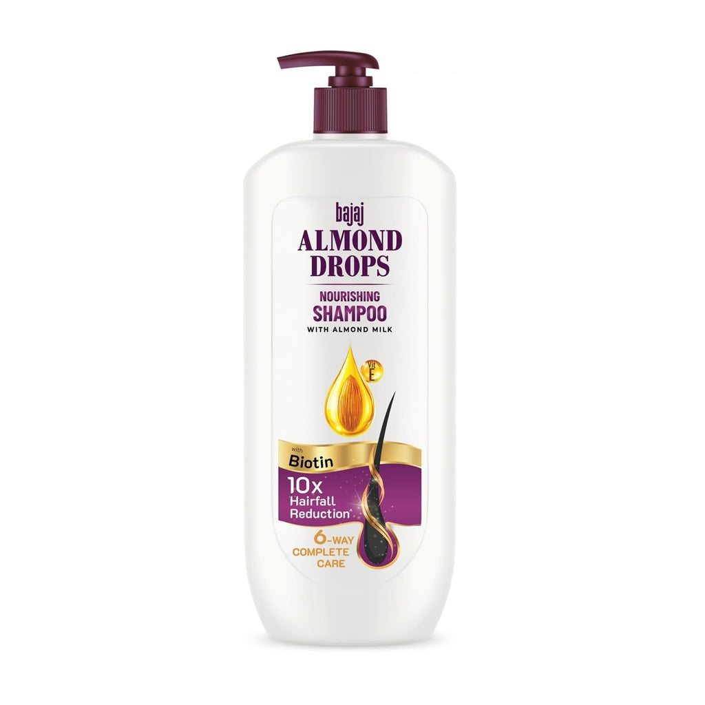 Bajaj Almond Drops Anti Hairfall Shampoo with Almond Oil & Vitamin E - 340 ml