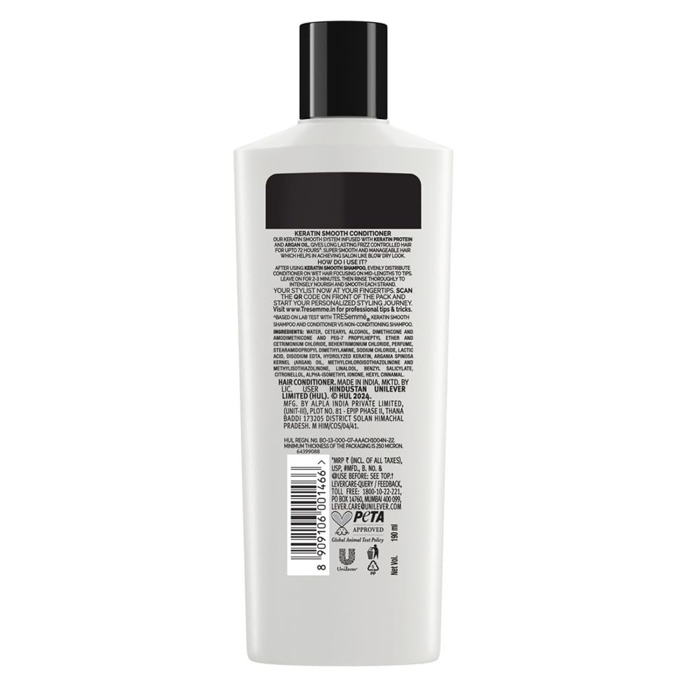 Tresemme Keratin Smooth Conditioner - 190 ml