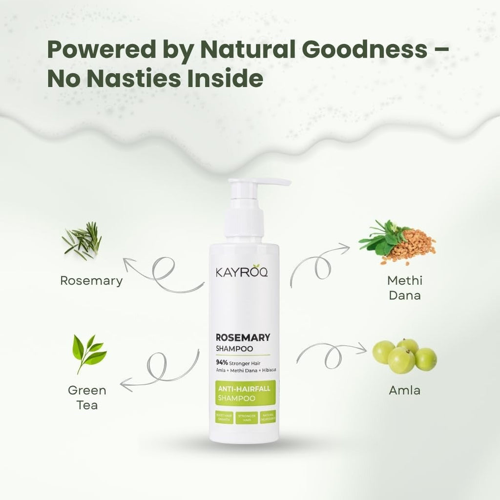 Kayroq Rosemary Shampoo For Men & Women - 200 ML