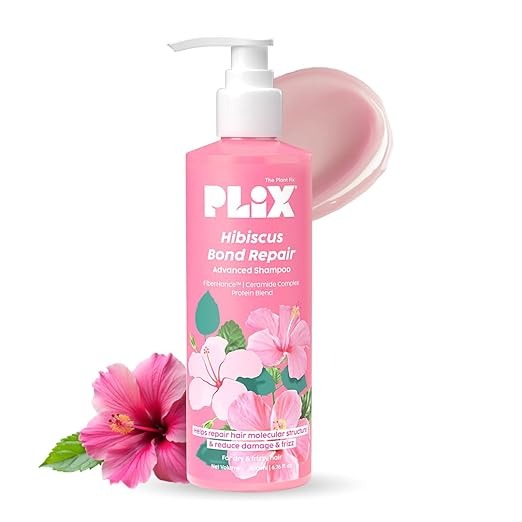 Plix Hibiscus Bond Repair Advanced Shampoo - 200 ml