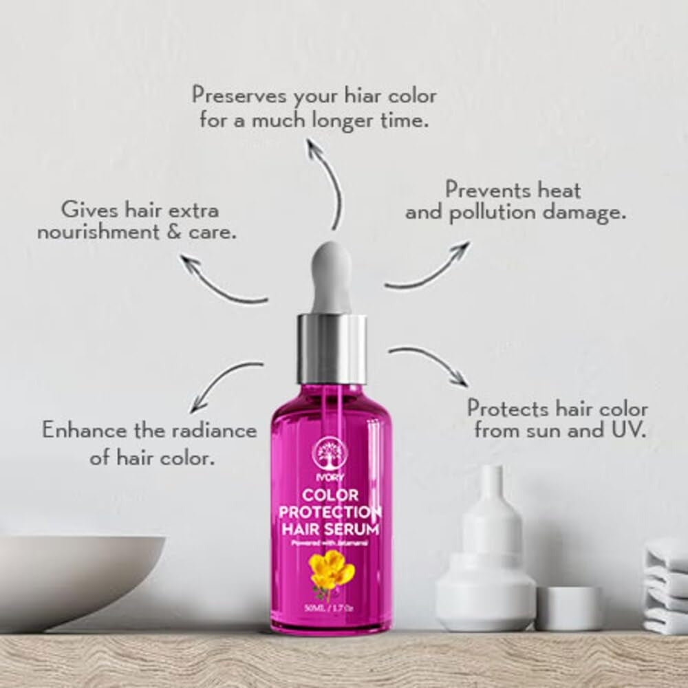 Ivory Natural Color Protect Hair Serum - 50 ml