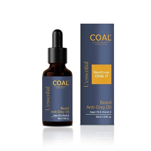 COAL Clean Beauty Beard Anti Grey Oil - For Him - 30 ml