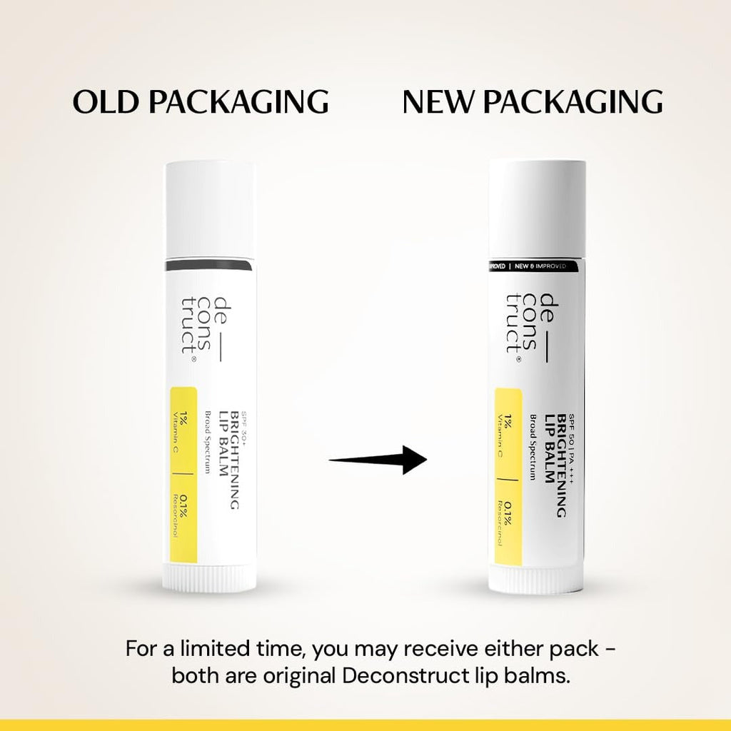 Deconstruct Brightening Lip Balm with SPF 50 PA +++  - 4 gms