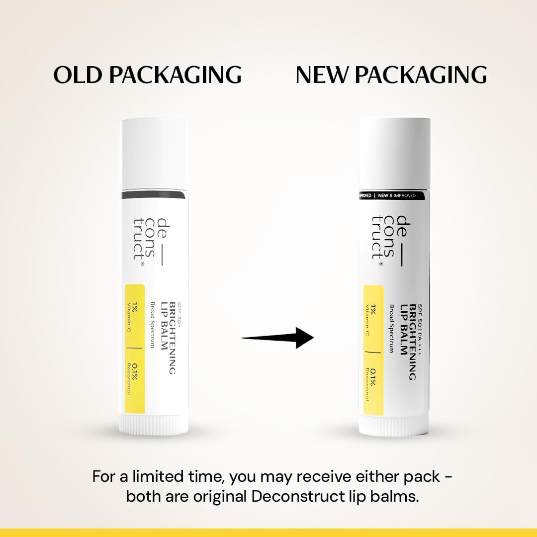 Deconstruct Brightening Lip Balm with SPF 50 PA +++  - 4 gms