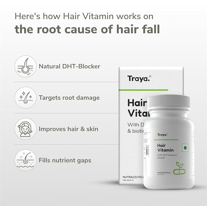 Traya Ultimate Hair supplements combo with the power of two Combo