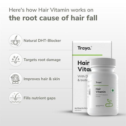 Traya Ultimate Hair supplements combo with the power of two Combo