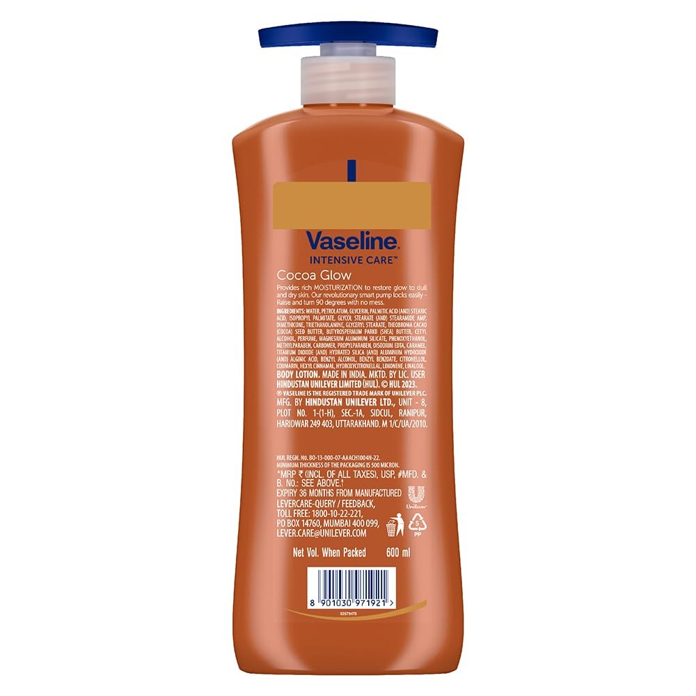 Vaseline Intensive Care Cocoa Glow Body Lotion