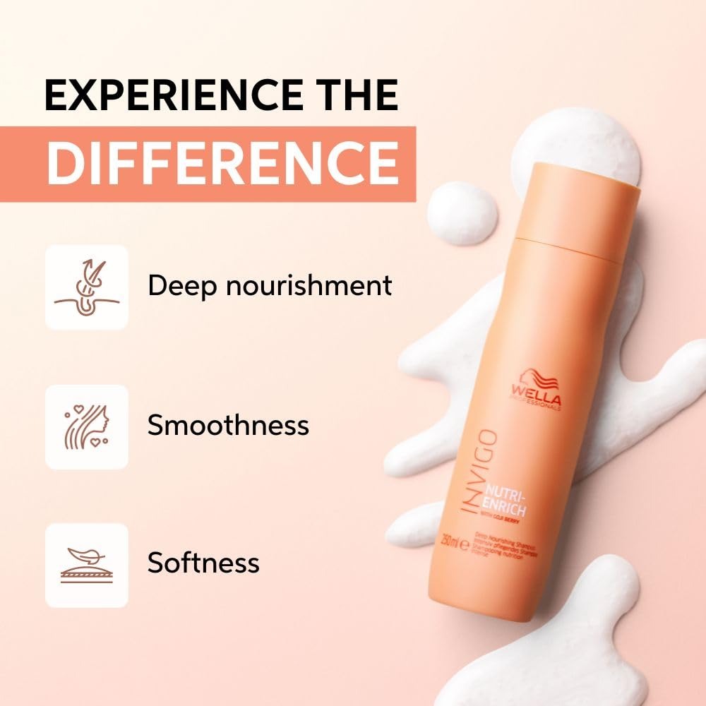 Wella Professionals Invigo Nutri-Enrich Shampoo - 250 ml