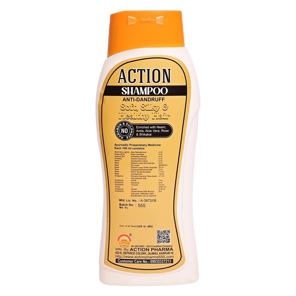Action Pharma Anti-Dandruff Shampoo - 100 ml