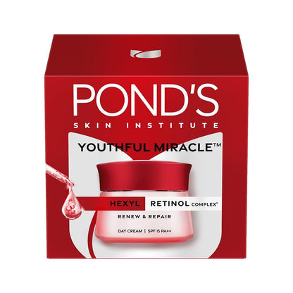 Ponds Age Miracle Wrinkle Corrector Spf 15 Pa++ Anti Aging Day Cream - 50 gms