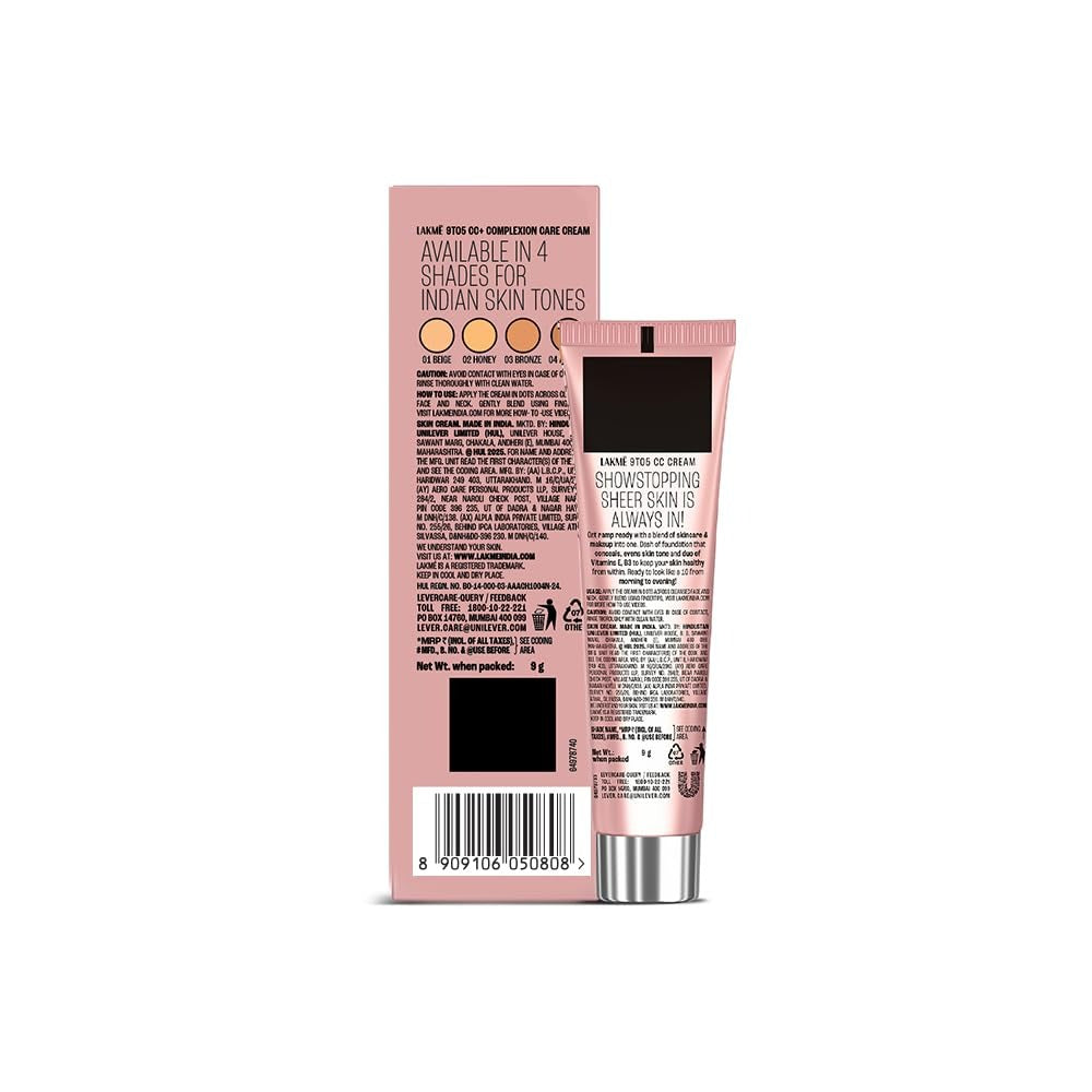 Lakme 9To5 Complexion Care Face Cream - Bronze