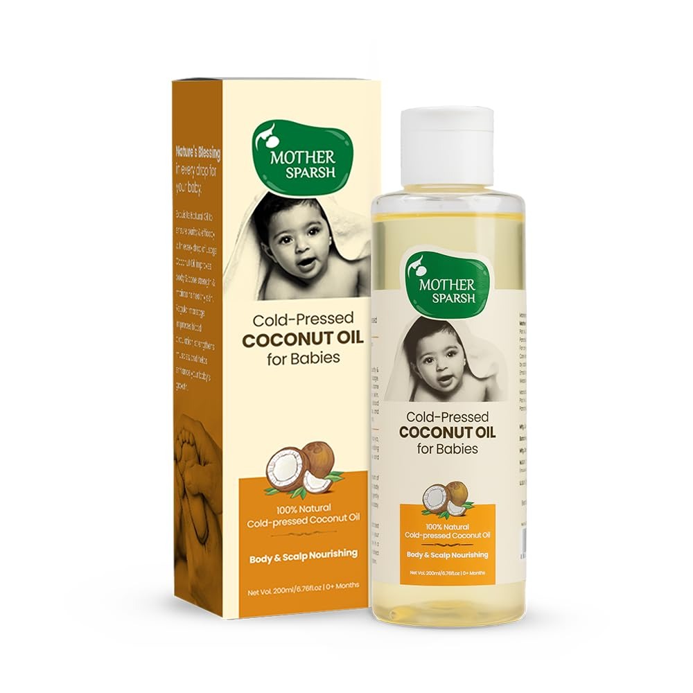 Mother Sparsh Cold Pressed Virgin Coconut Oil - 200 ml