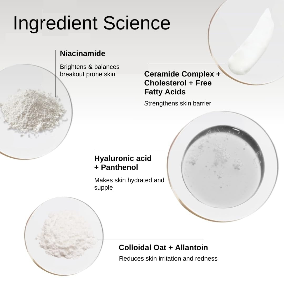 The Formularx Barrier Relief Ceramide Lightweight Moisturizer - 50 gms