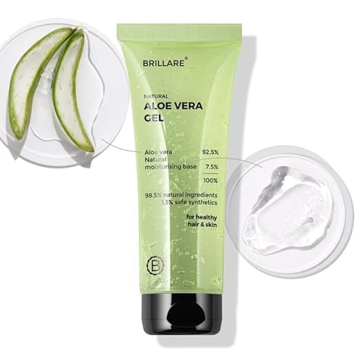 Brillare Natural Aloe Vera Gel - 200 gms
