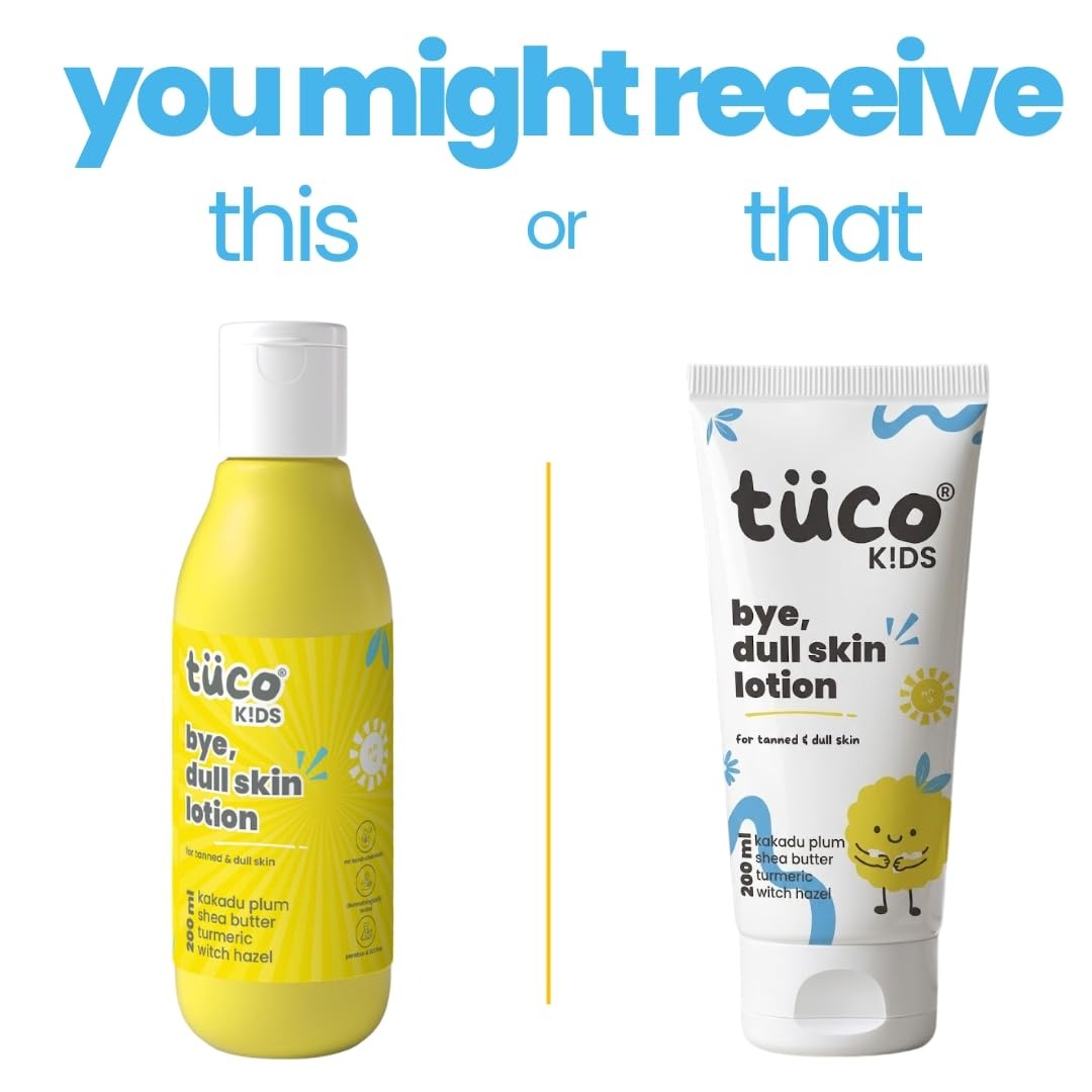Tuco Kids Dull Skin Lotion - 200 ml (Pack of 2)