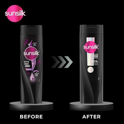 Sunsilk Stunning Black Shine Shampoo - 1 Litre