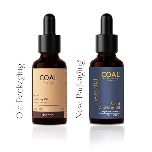 COAL Clean Beauty Beard Anti Grey Oil - For Him - 30 ml
