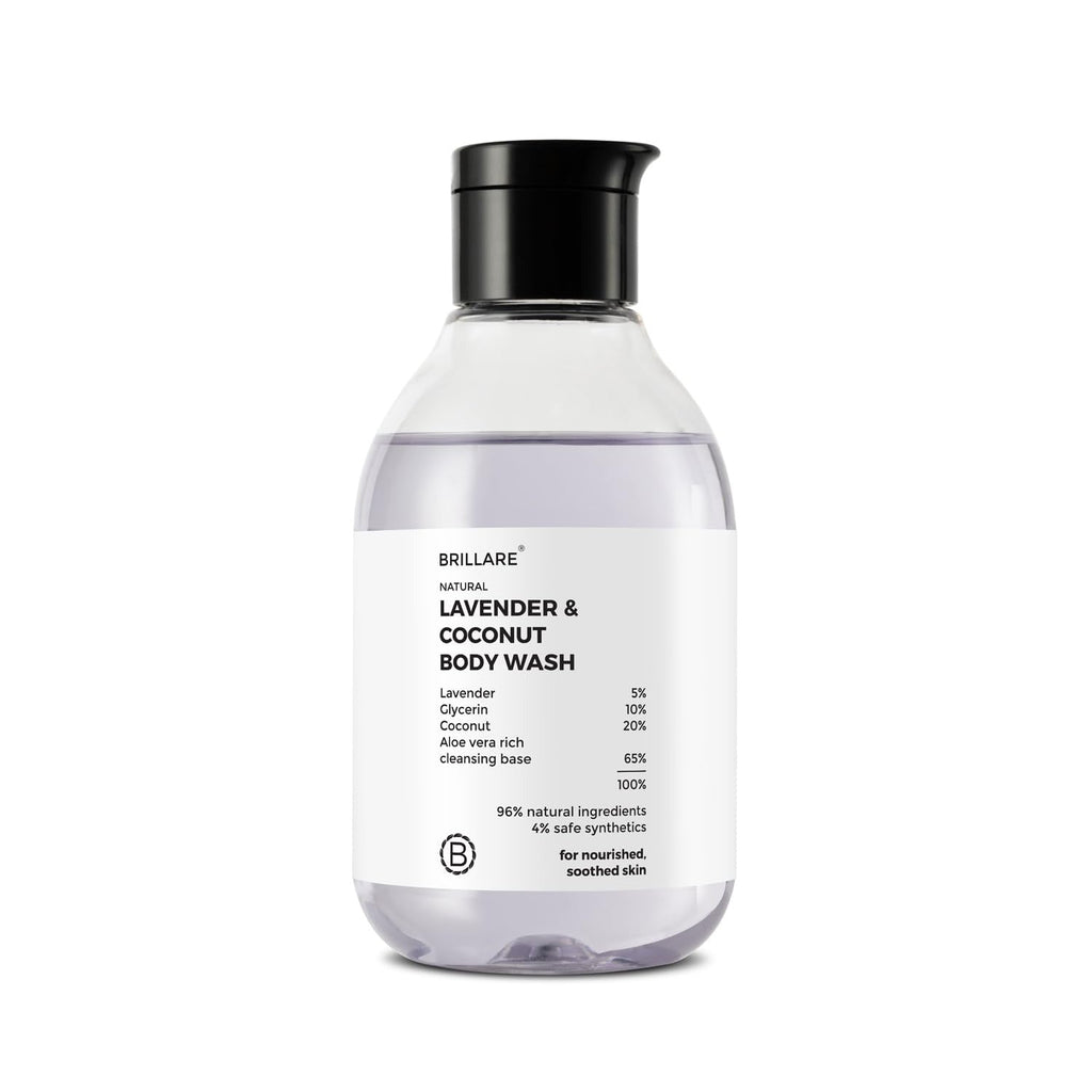 Brillare Natural Lavender & Coconut Body Wash - 200 ml