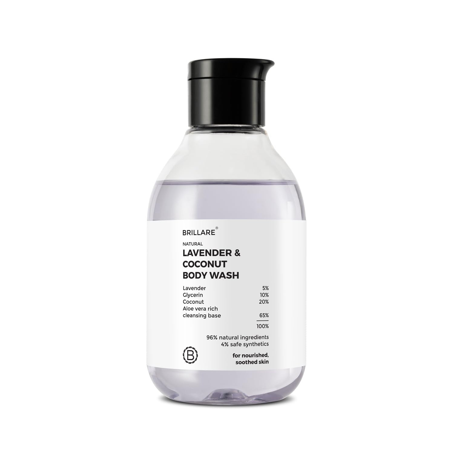 Brillare Natural Lavender & Coconut Body Wash - 200 ml