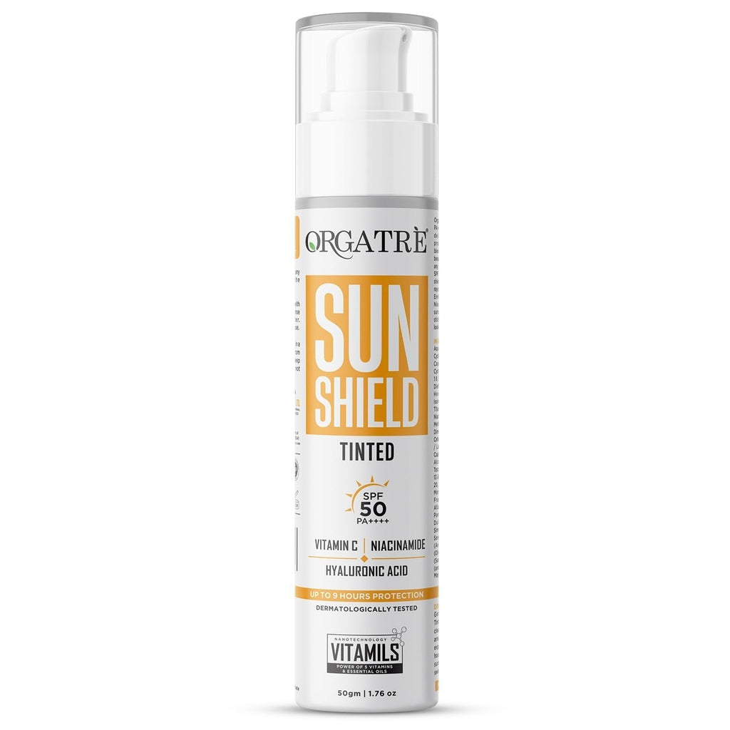 Orgatre Niacinamide Sun Shield Sunscreen SPF 50 PA++++