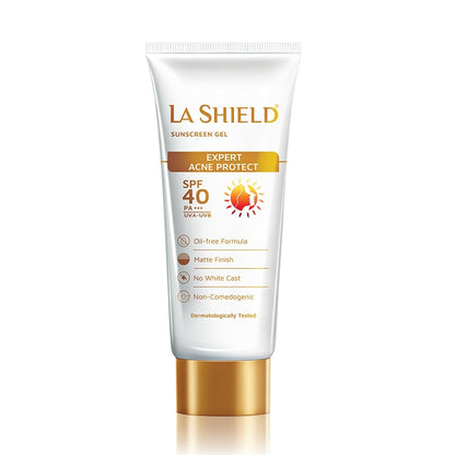 La Shield SPF 40 Pa+++ Sunscreen Gel - 50 gms