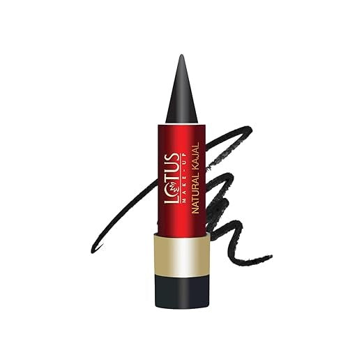 Lotus Make-Up Natural Kajal Black NK04 - 4 gms