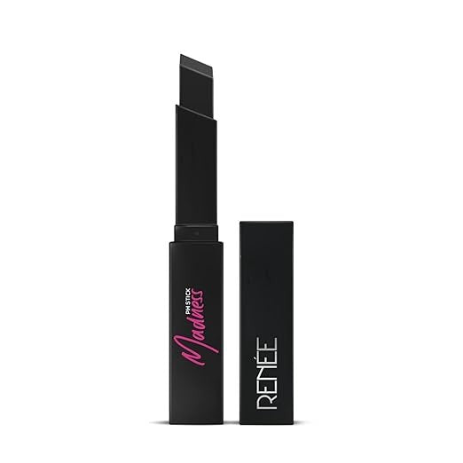 Renee Madness Ph Lipstick Black Lipstick - 3 gms