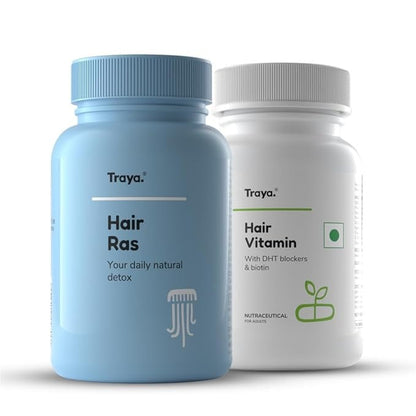 Traya Ultimate Hair supplements combo with the power of two Combo