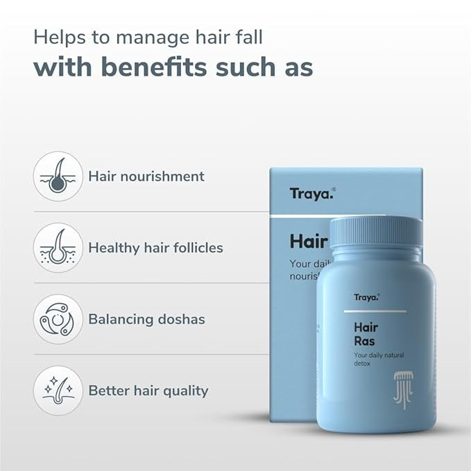 Traya Ultimate Hair supplements combo with the power of two Combo