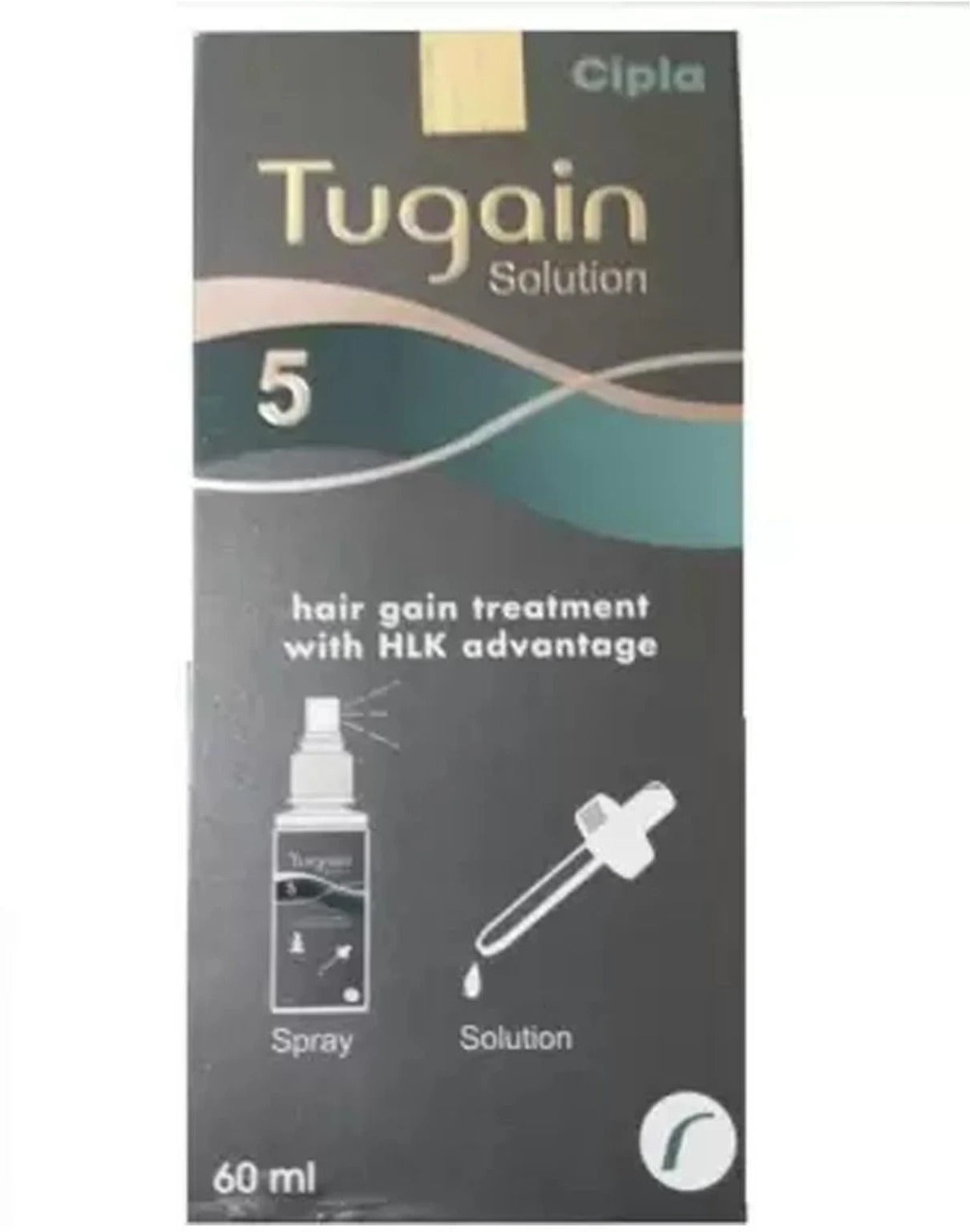 Cipla Tugain Men 5% Solution - 60 ml