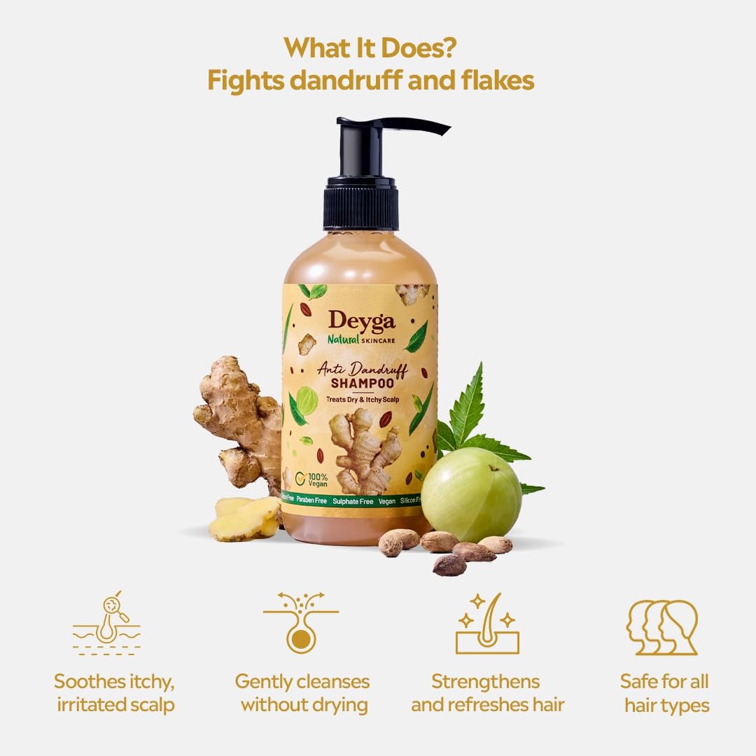 Deyga Anti-Dandruff Shampoo - 220 ml