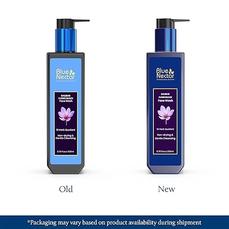 Blue Nectar Kumkumadi Brightening Face Wash with Saffron for Women & Men