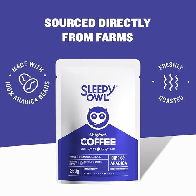 Sleepy Owl Original Coffee - 250 gm