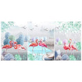 Rangoli MDF 3 Pcs Wall Poster 12x18 Inch Decorative Wall Art P-2 Design-15