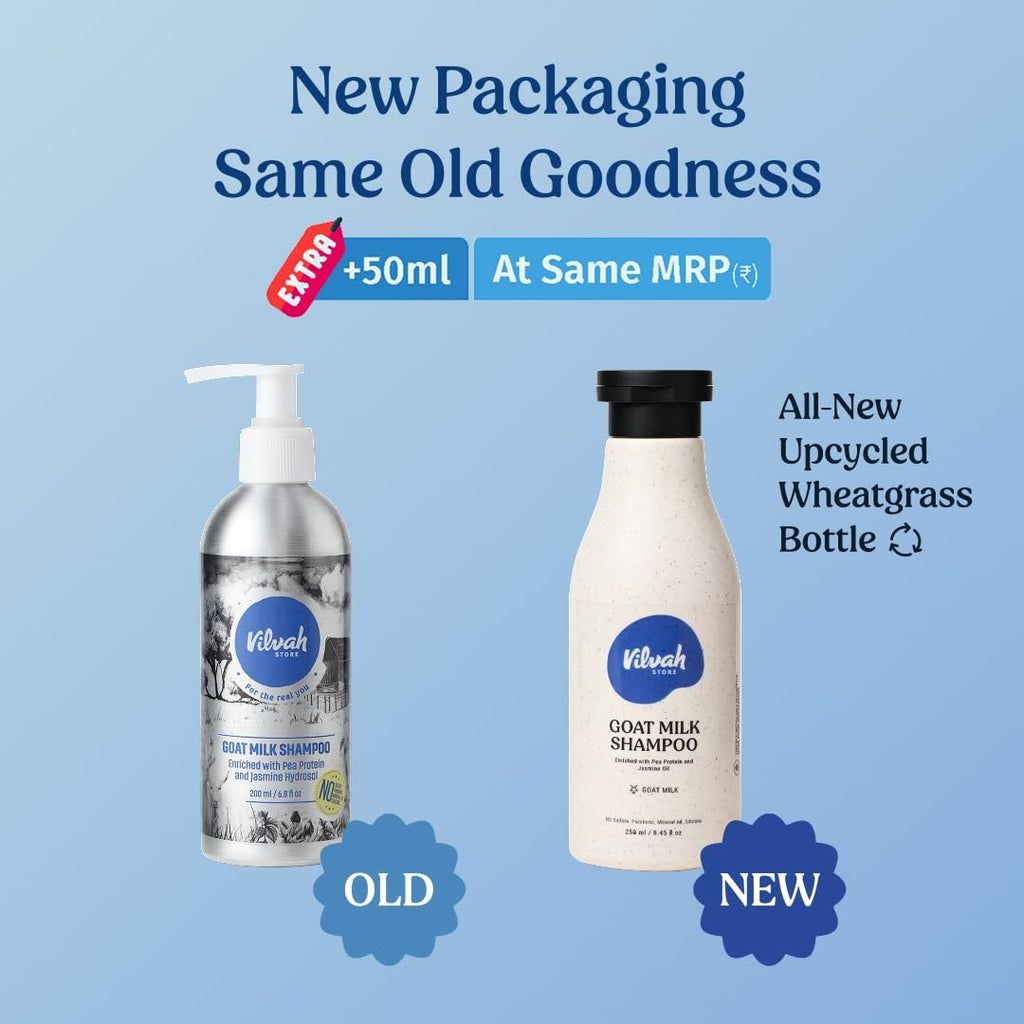 Vilvah Store Goat Milk Shampoo - 200 ml