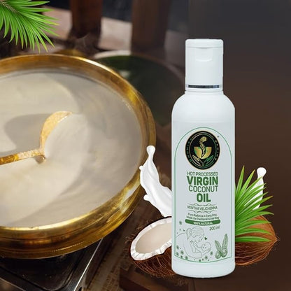 Bhumika Vedics Hot processed Virgin Coconut Oil - 200 ml