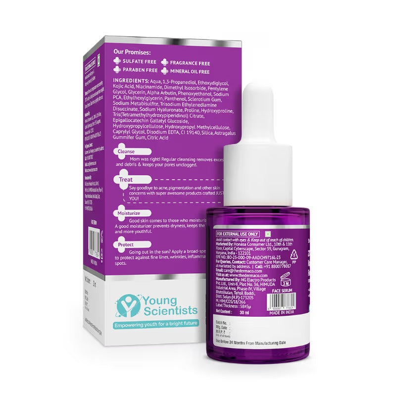 The Derma Co 2% Kojic Acid Face Serum - 30 ml
